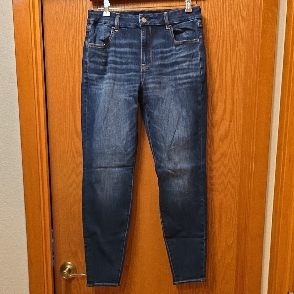 American Eagle Dark Blue Denim Jeans